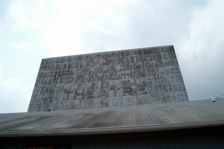 131 Drive-In Theatre - Rear Of Screen